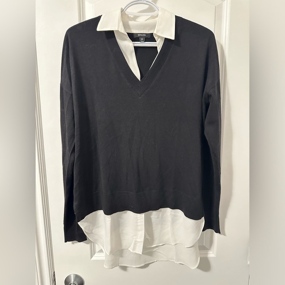 RW&Co. Layered Look Top, Women’s Size M - Picture 1 of 2